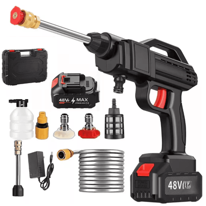 HIDROLAVADORA PORTATIL CON 2 BATERIA 98v