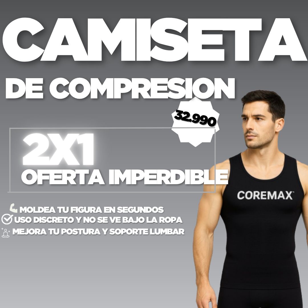 Camiseta comprimidora | CoreMax™